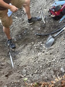 Old valve has been removed