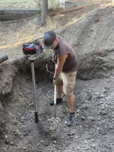 Continuing backfill