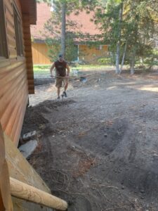 Regrading the landscape