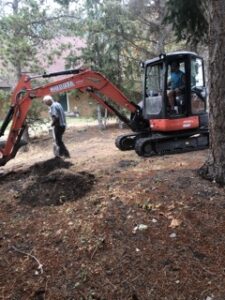 Beginning Excavation