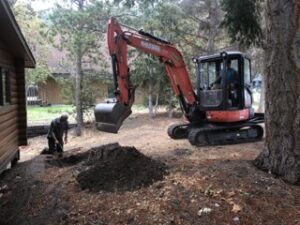 Beginning Excavation
