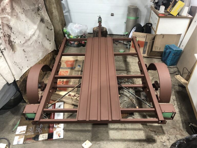 Frame with primer