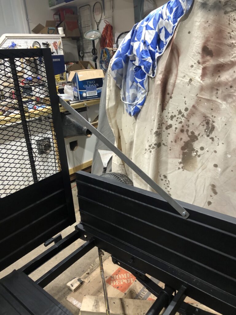 New ramp supports installed